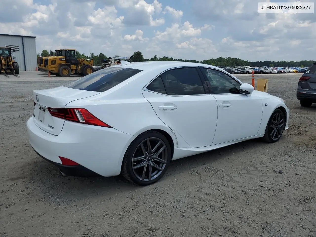 2016 Lexus Is 200T VIN: JTHBA1D2XG5032327 Lot: 62668755