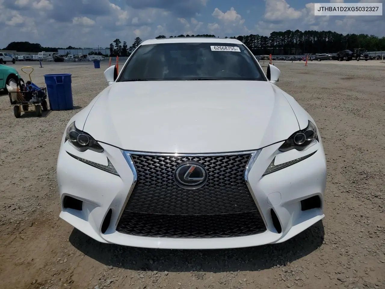 2016 Lexus Is 200T VIN: JTHBA1D2XG5032327 Lot: 62668755