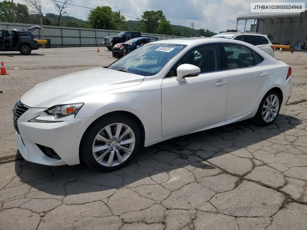 2016 Lexus Is 200T VIN: JTHBA1D28G5024968 Lot: 62684525
