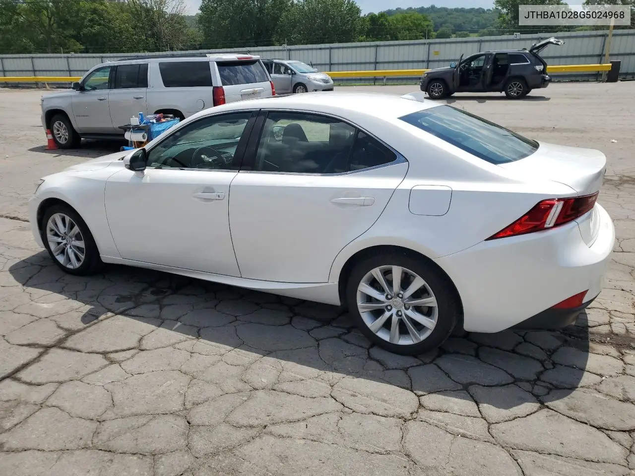 2016 Lexus Is 200T VIN: JTHBA1D28G5024968 Lot: 62684525
