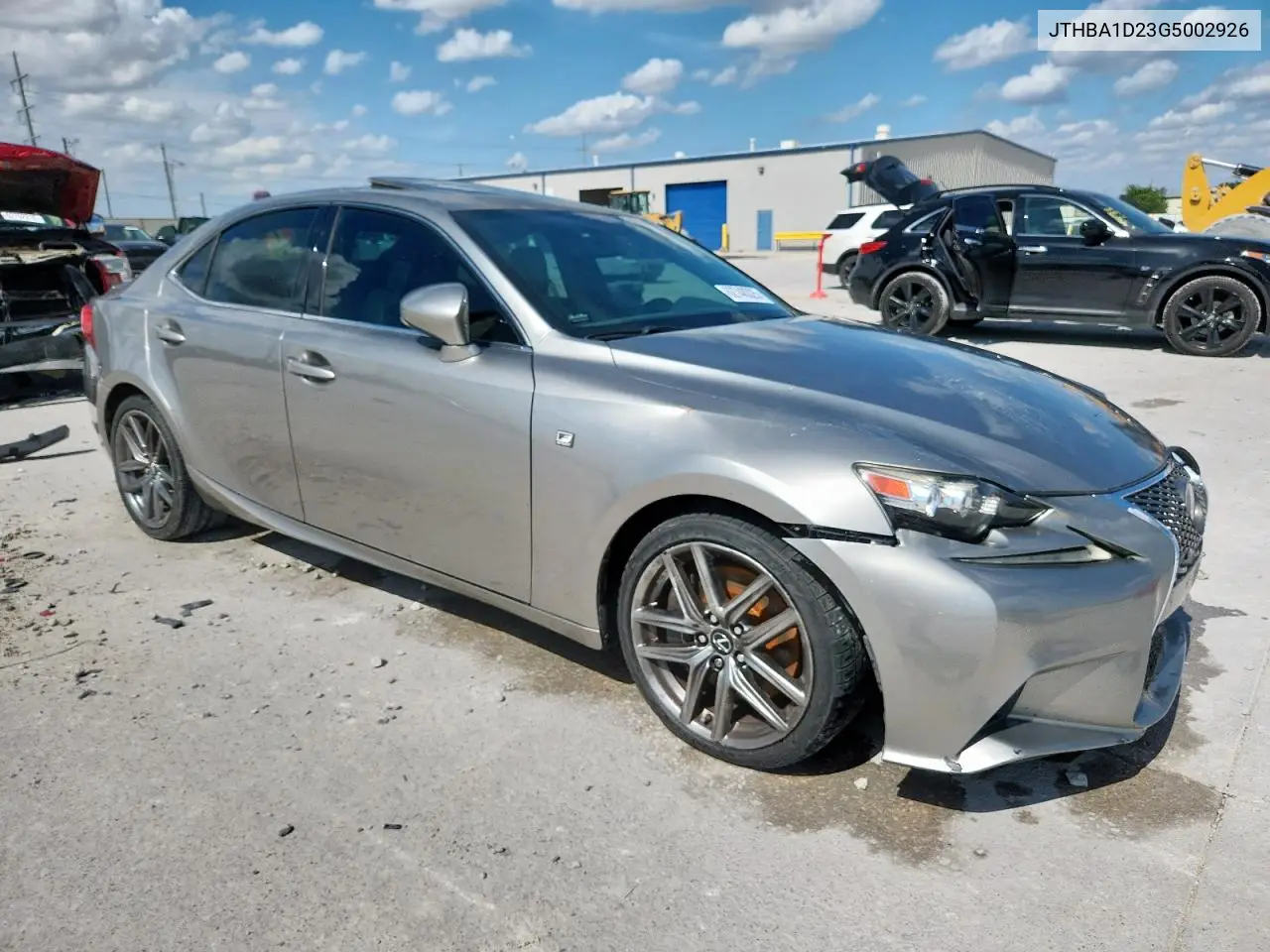 2016 Lexus Is 200T VIN: JTHBA1D23G5002926 Lot: 62740325