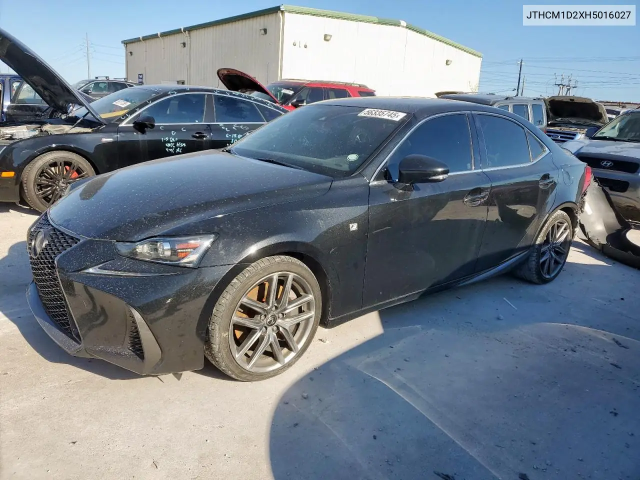 2017 Lexus Is 300 VIN: JTHCM1D2XH5016027 Lot: 56335745