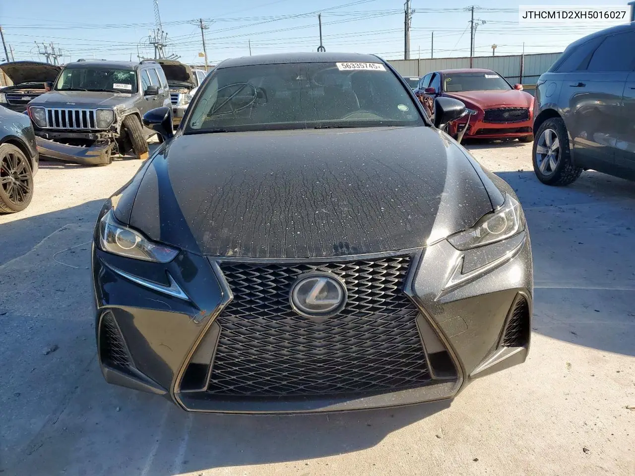 2017 Lexus Is 300 VIN: JTHCM1D2XH5016027 Lot: 56335745