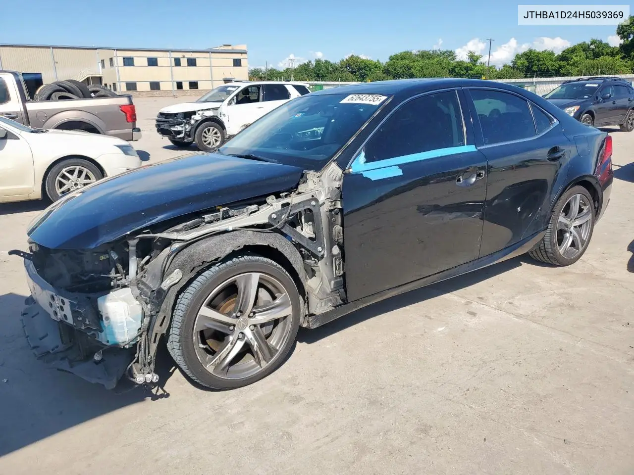 2017 Lexus Is 200T VIN: JTHBA1D24H5039369 Lot: 62643755