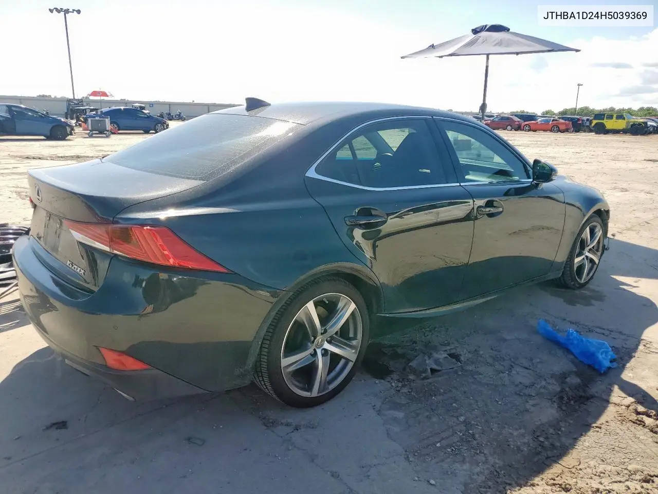 2017 Lexus Is 200T VIN: JTHBA1D24H5039369 Lot: 62643755