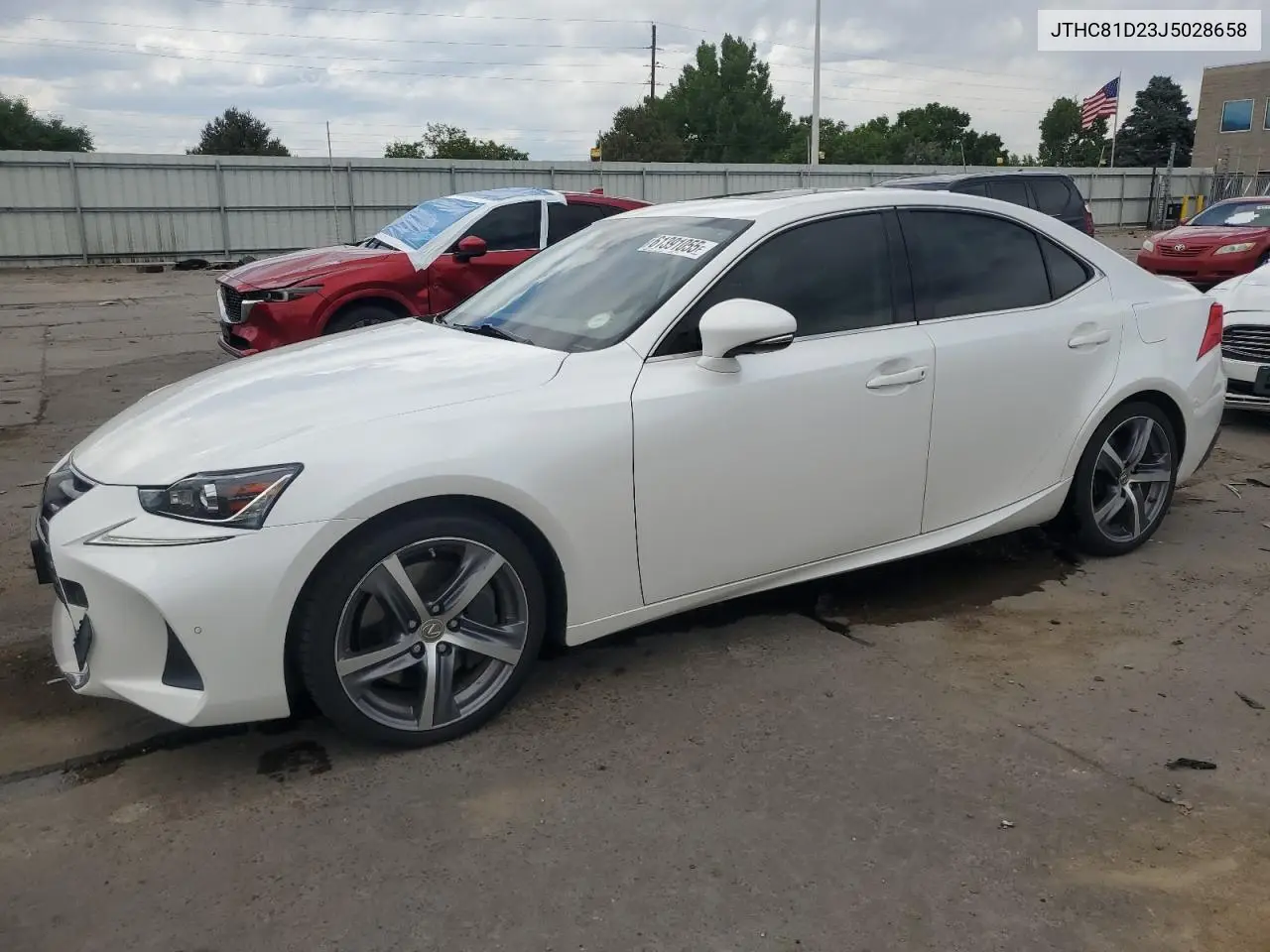 2018 Lexus Is 300 VIN: JTHC81D23J5028658 Lot: 61391055