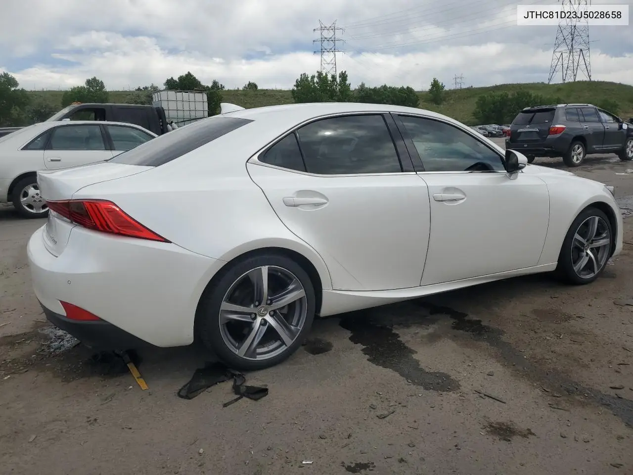 2018 Lexus Is 300 VIN: JTHC81D23J5028658 Lot: 61391055