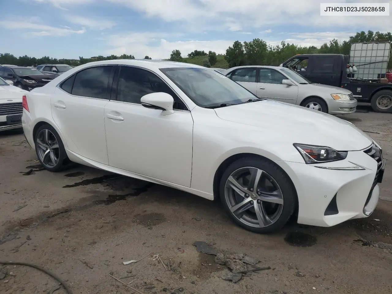 2018 Lexus Is 300 VIN: JTHC81D23J5028658 Lot: 61391055