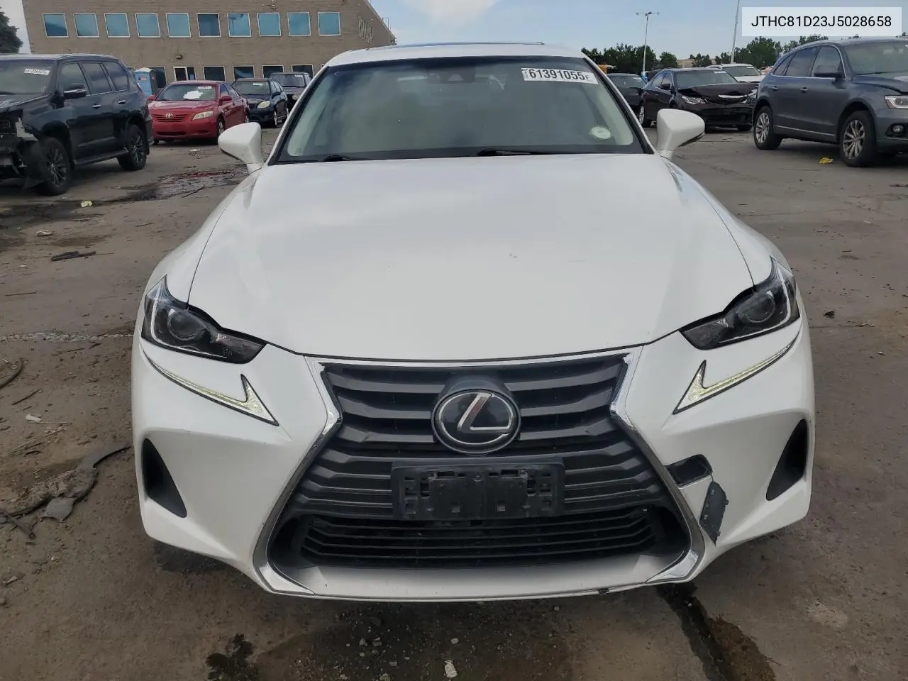 2018 Lexus Is 300 VIN: JTHC81D23J5028658 Lot: 61391055