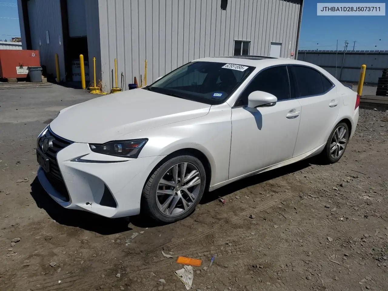2018 Lexus Is 300 VIN: JTHBA1D28J5073711 Lot: 62951895