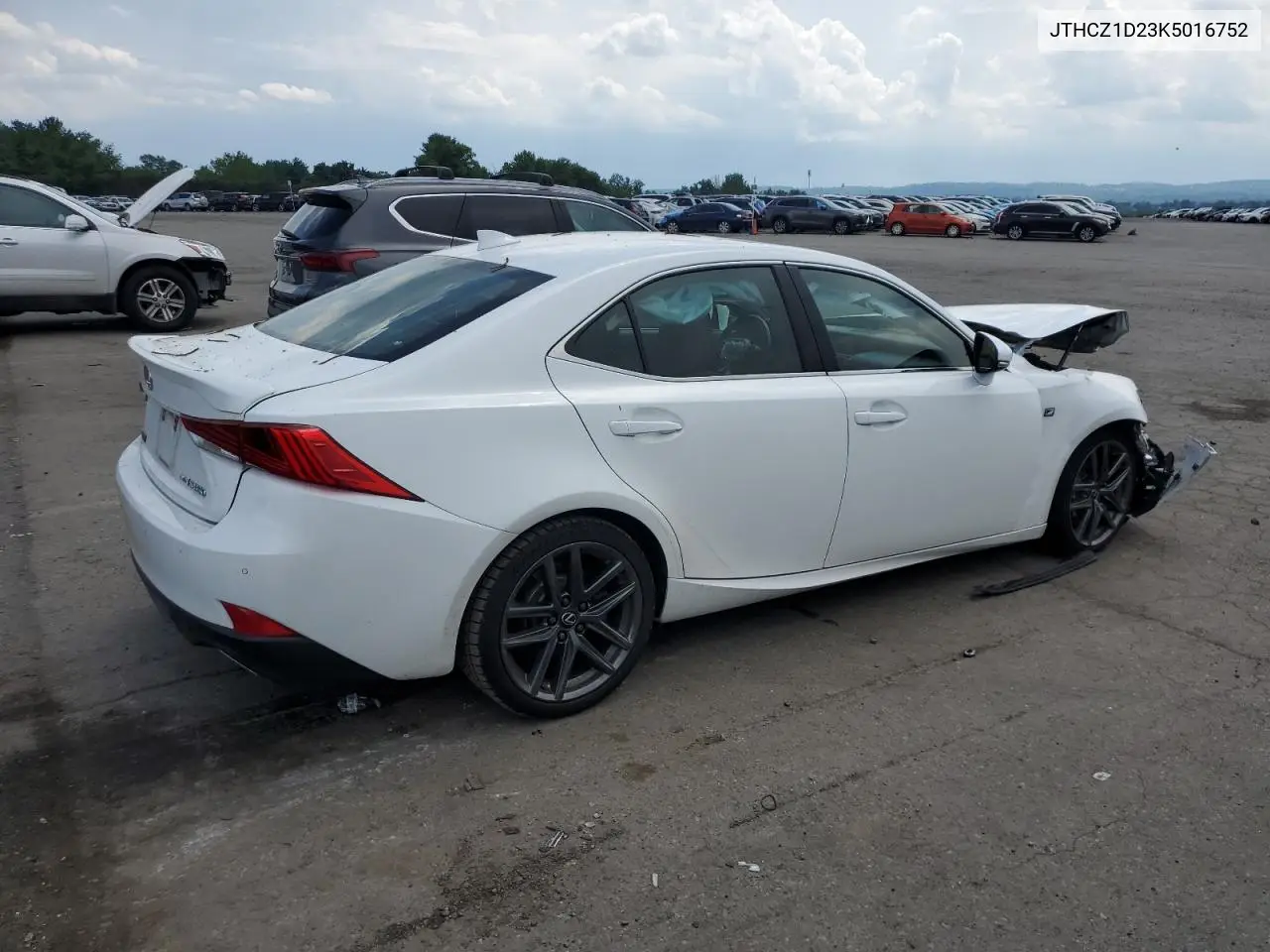 2019 Lexus Is 350 VIN: JTHCZ1D23K5016752 Lot: 62523255