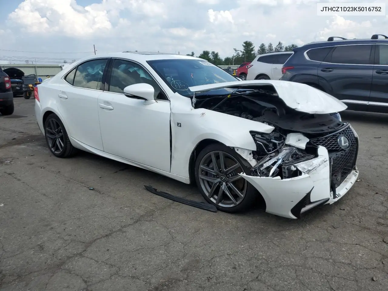 2019 Lexus Is 350 VIN: JTHCZ1D23K5016752 Lot: 62523255