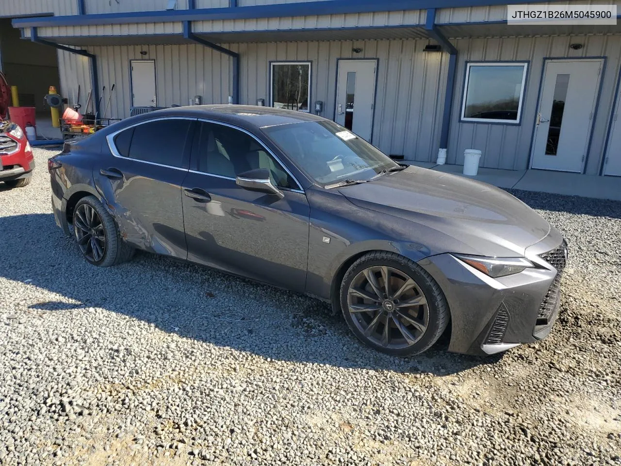 2021 Lexus Is 350 F Sport VIN: JTHGZ1B26M5045900 Lot: 43224065