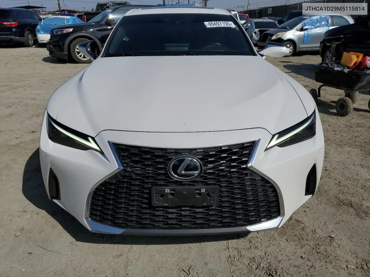 2021 Lexus Is 300 VIN: JTHCA1D29M5115814 Lot: 49497155