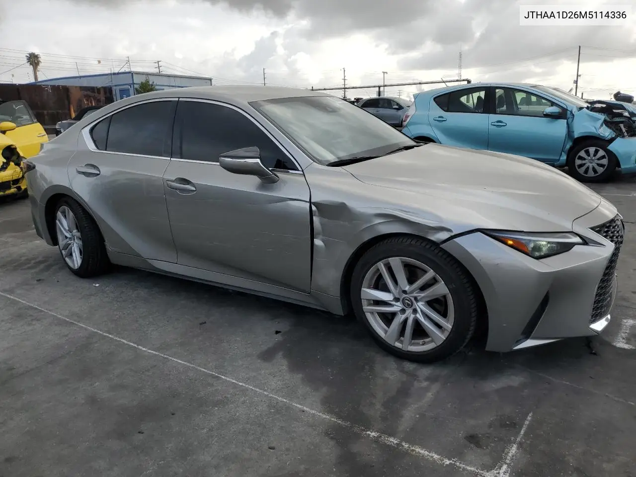 2021 Lexus Is 300 VIN: JTHAA1D26M5114336 Lot: 50260665