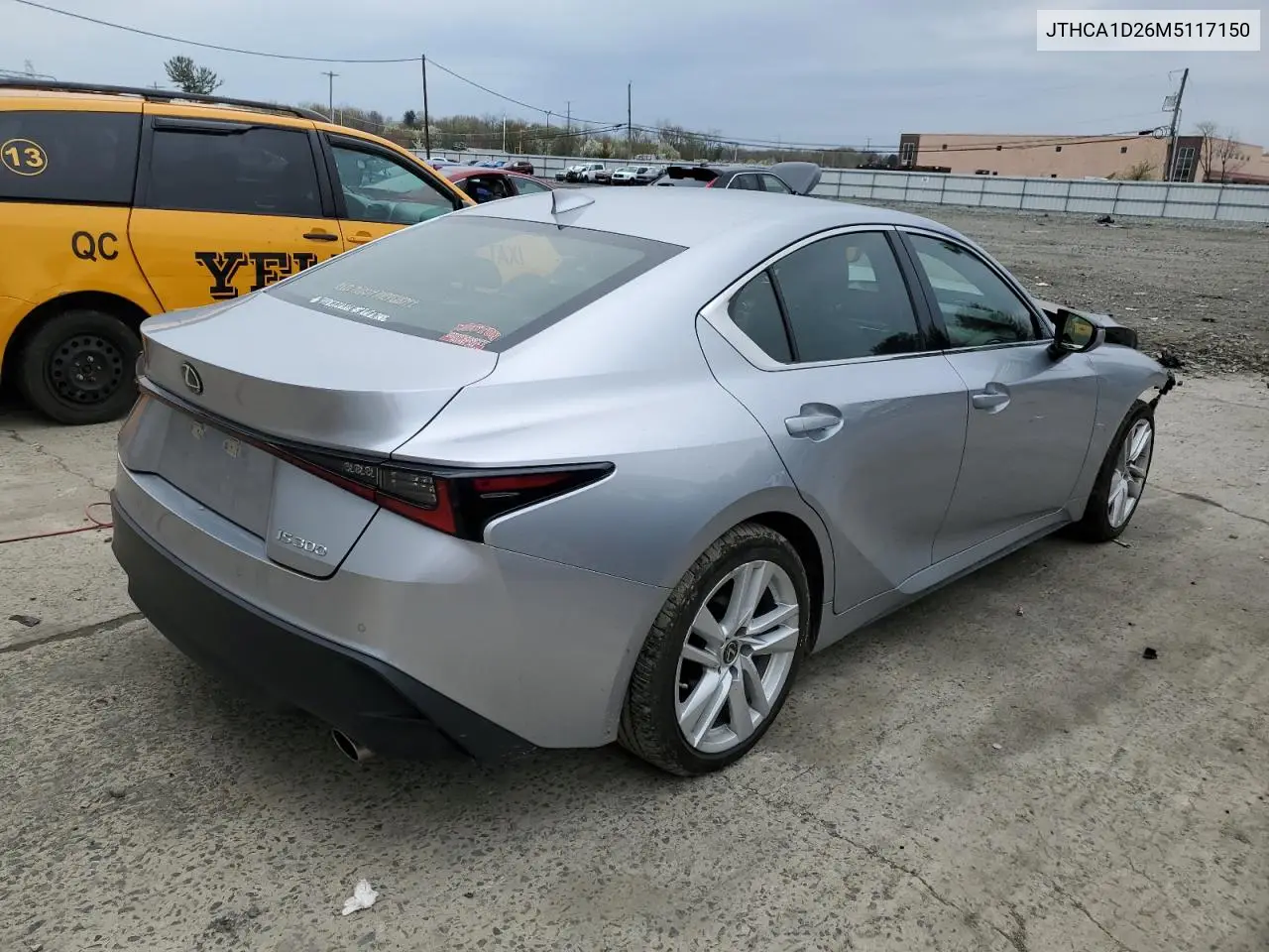 2021 Lexus Is 300 VIN: JTHCA1D26M5117150 Lot: 52930965