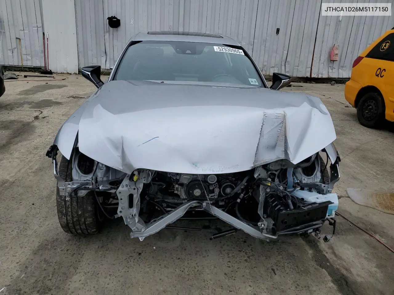 2021 Lexus Is 300 VIN: JTHCA1D26M5117150 Lot: 52930965