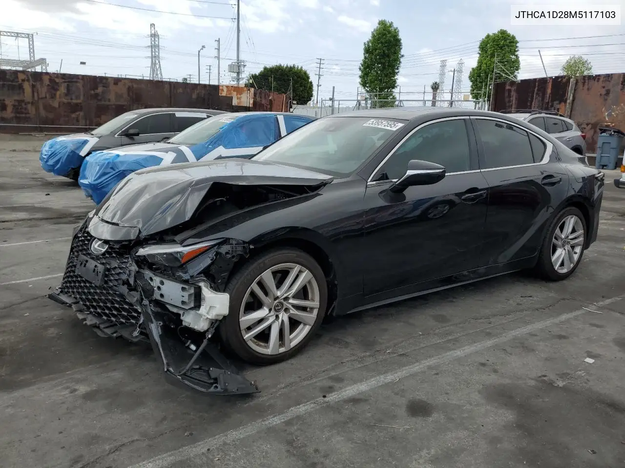 2021 Lexus Is 300 VIN: JTHCA1D28M5117103 Lot: 53957595
