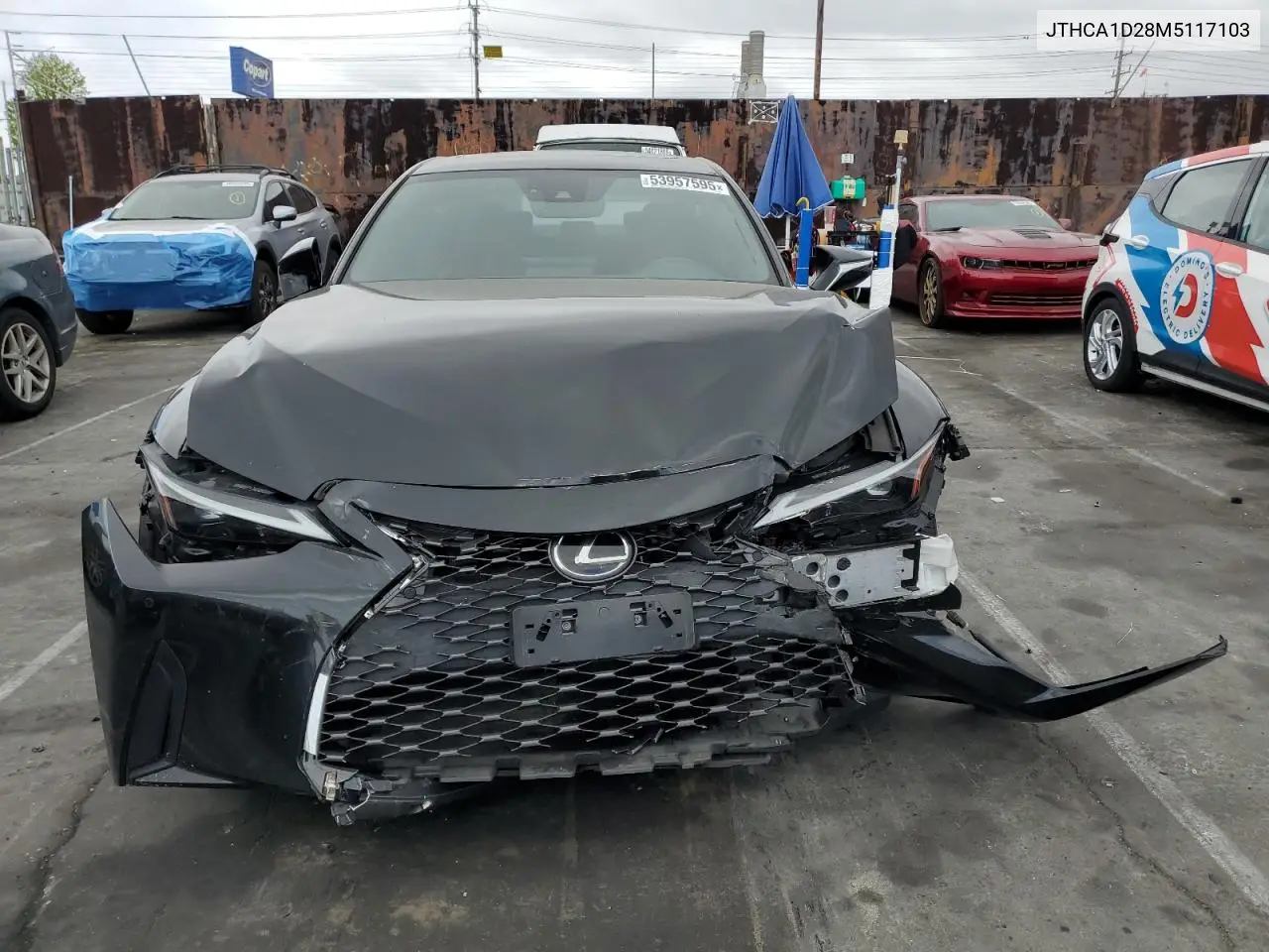 2021 Lexus Is 300 VIN: JTHCA1D28M5117103 Lot: 53957595