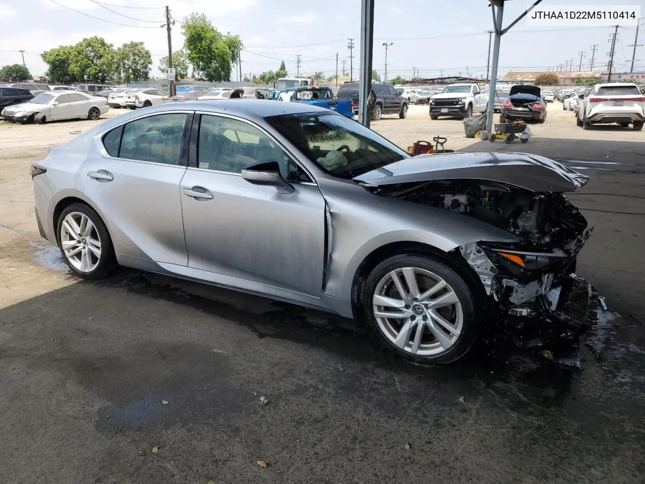 2021 Lexus Is 300 VIN: JTHAA1D22M5110414 Lot: 57652315
