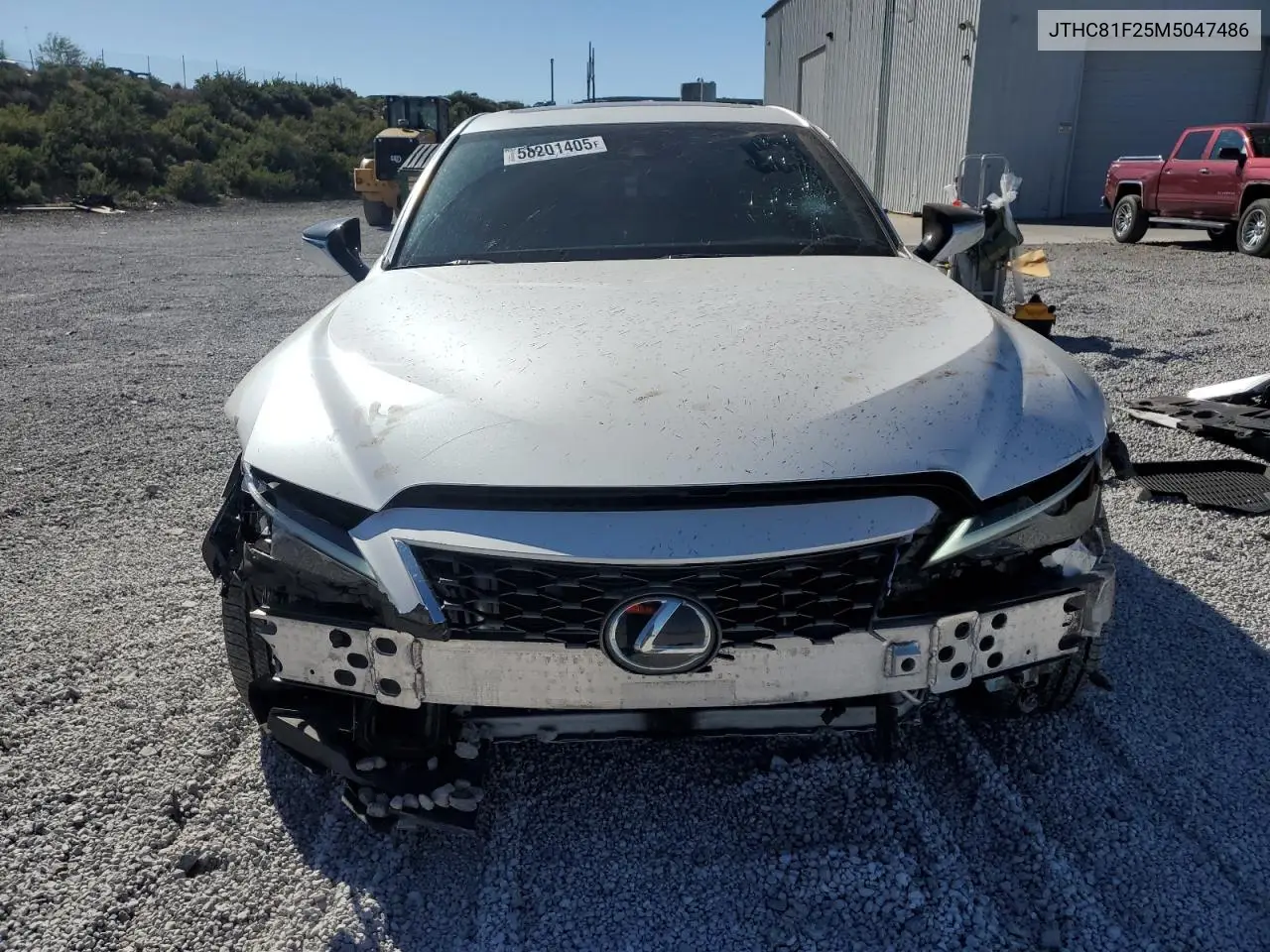 2021 Lexus Is 300 VIN: JTHC81F25M5047486 Lot: 58201405