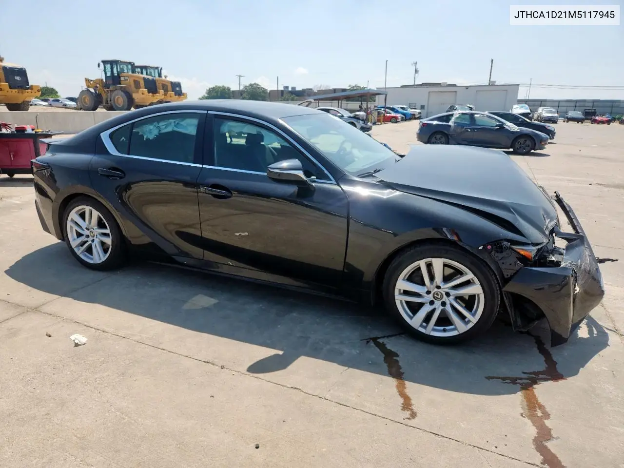 2021 Lexus Is 300 VIN: JTHCA1D21M5117945 Lot: 58202975