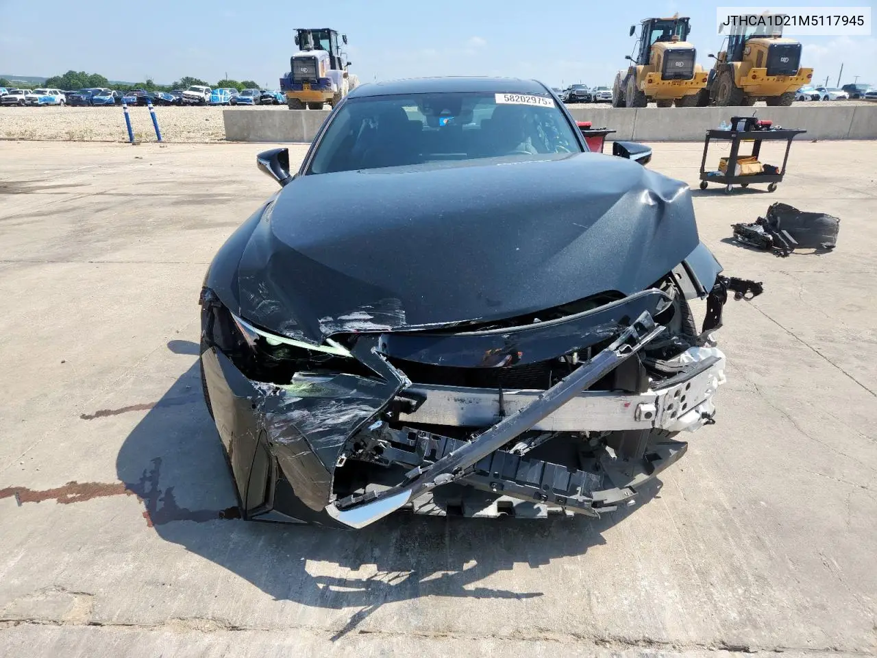 2021 Lexus Is 300 VIN: JTHCA1D21M5117945 Lot: 58202975