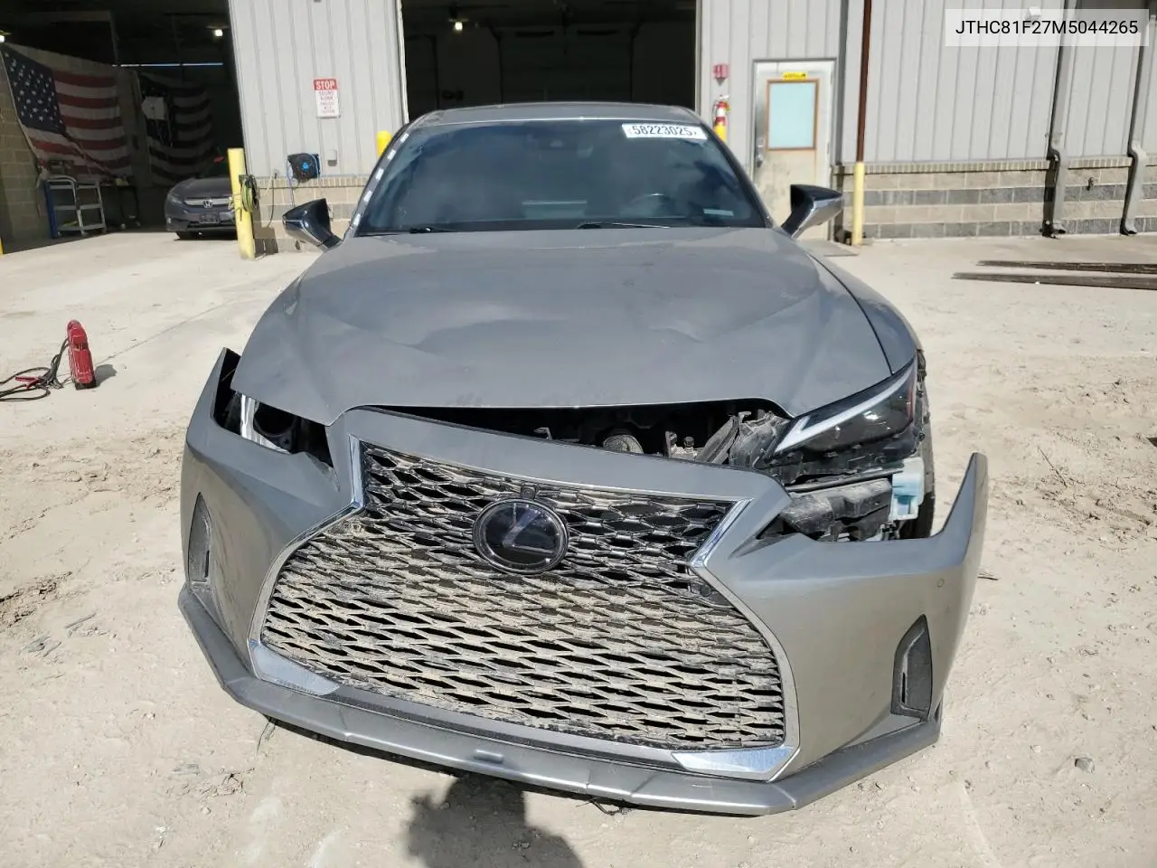 2021 Lexus Is 300 VIN: JTHC81F27M5044265 Lot: 58223025