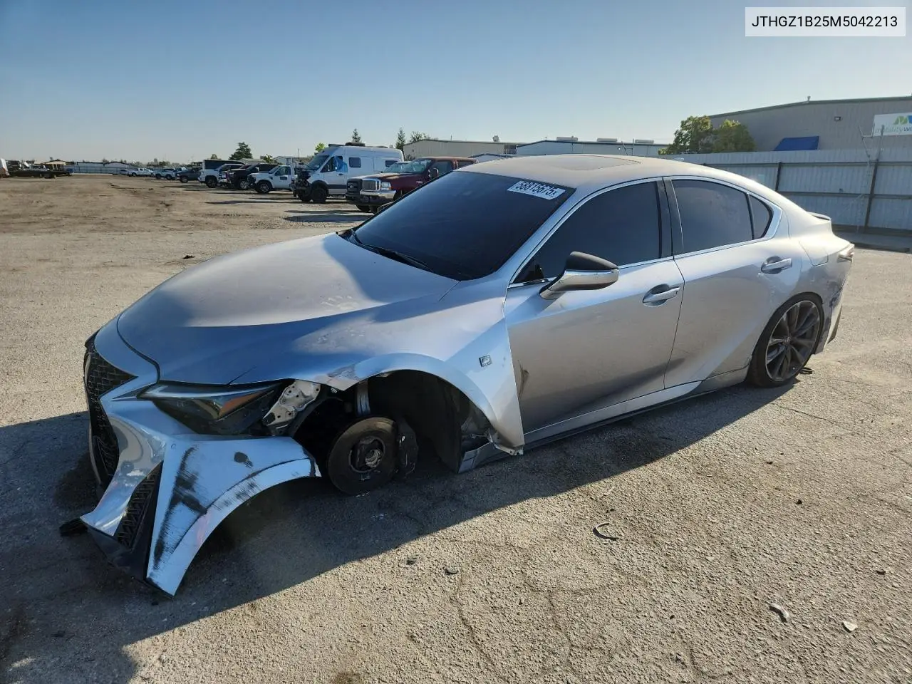 2021 Lexus Is 350 F Sport VIN: JTHGZ1B25M5042213 Lot: 58815675