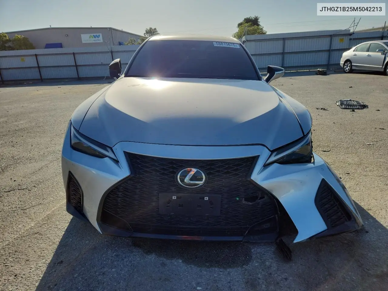 2021 Lexus Is 350 F Sport VIN: JTHGZ1B25M5042213 Lot: 58815675