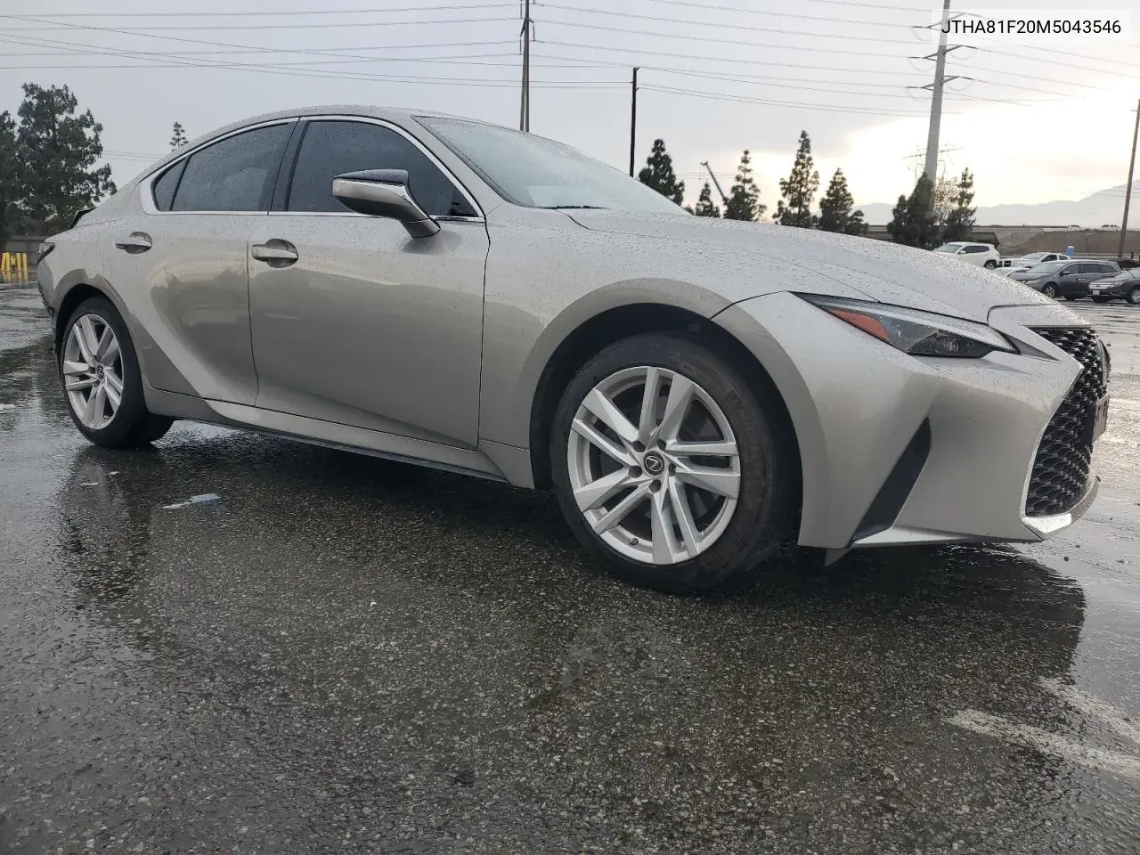 2021 Lexus Is 300 VIN: JTHA81F20M5043546 Lot: 59564445