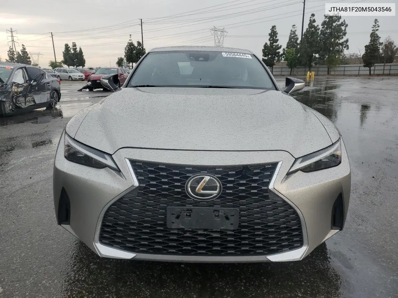 2021 Lexus Is 300 VIN: JTHA81F20M5043546 Lot: 59564445