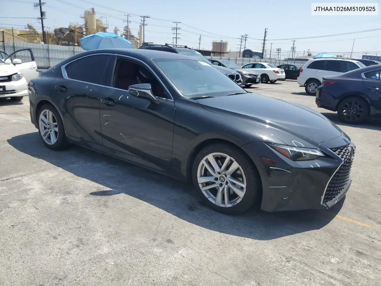 2021 Lexus Is 300 VIN: JTHAA1D26M5109525 Lot: 59780165