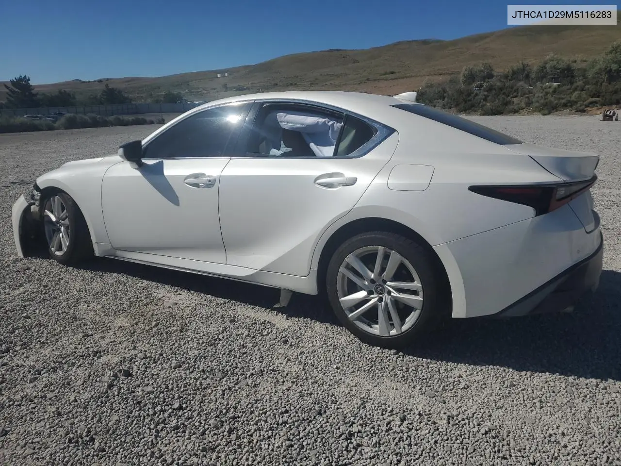 2021 Lexus Is 300 VIN: JTHCA1D29M5116283 Lot: 60695955