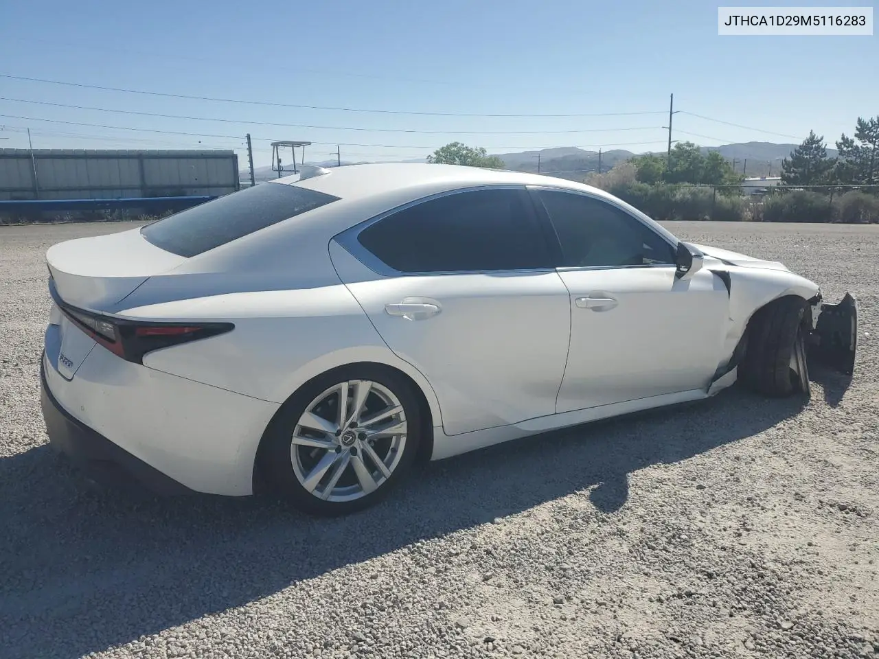 2021 Lexus Is 300 VIN: JTHCA1D29M5116283 Lot: 60695955