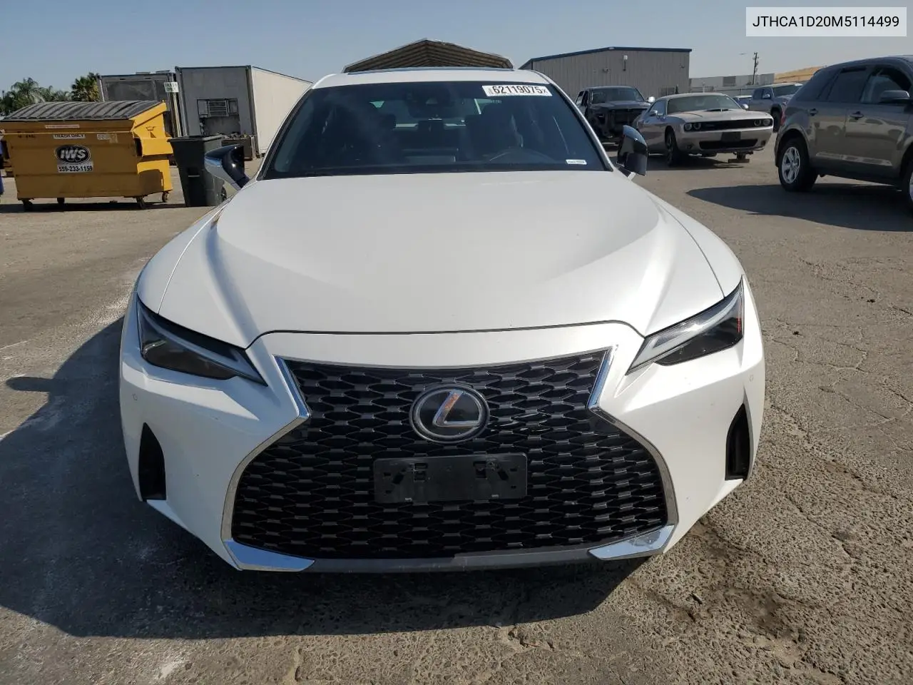 2021 Lexus Is 300 VIN: JTHCA1D20M5114499 Lot: 62119075