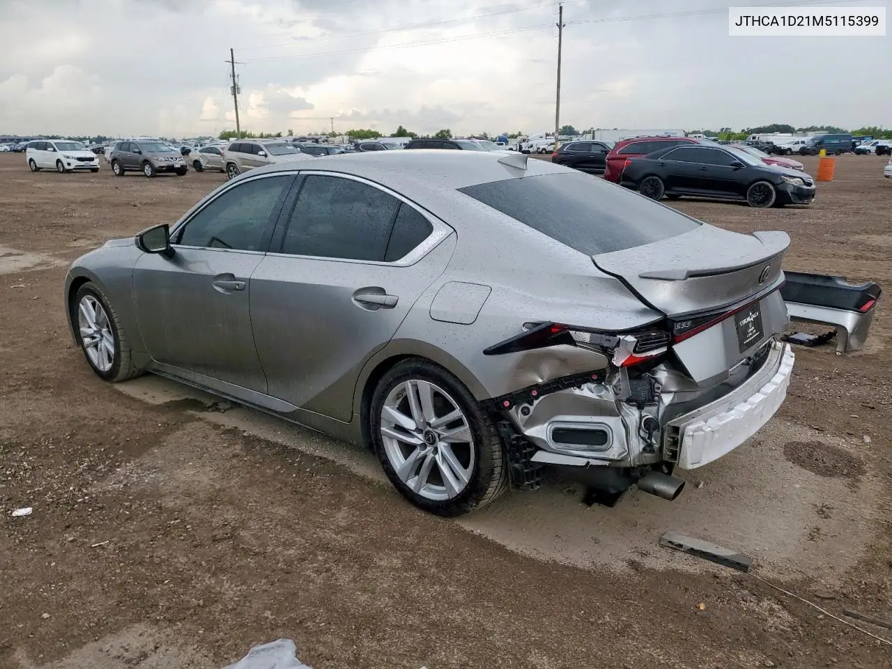 2021 Lexus Is 300 VIN: JTHCA1D21M5115399 Lot: 62145425