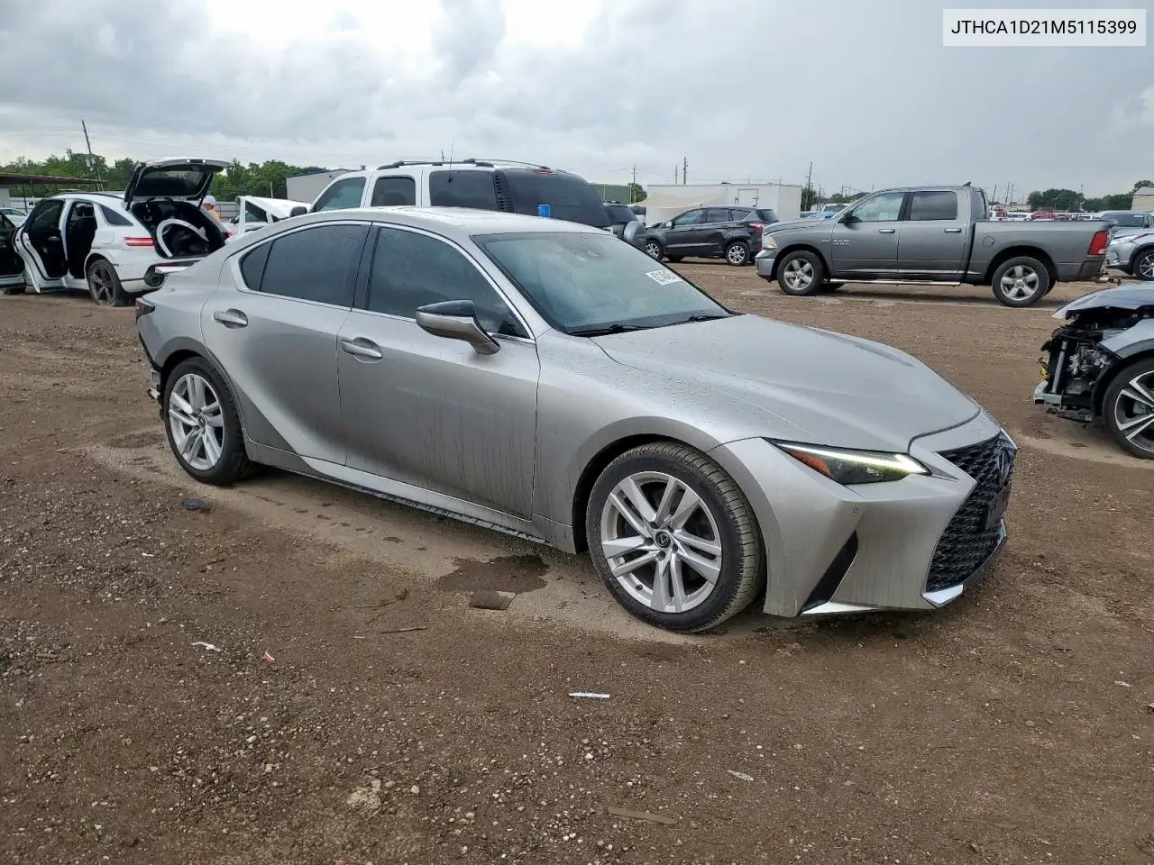 2021 Lexus Is 300 VIN: JTHCA1D21M5115399 Lot: 62145425