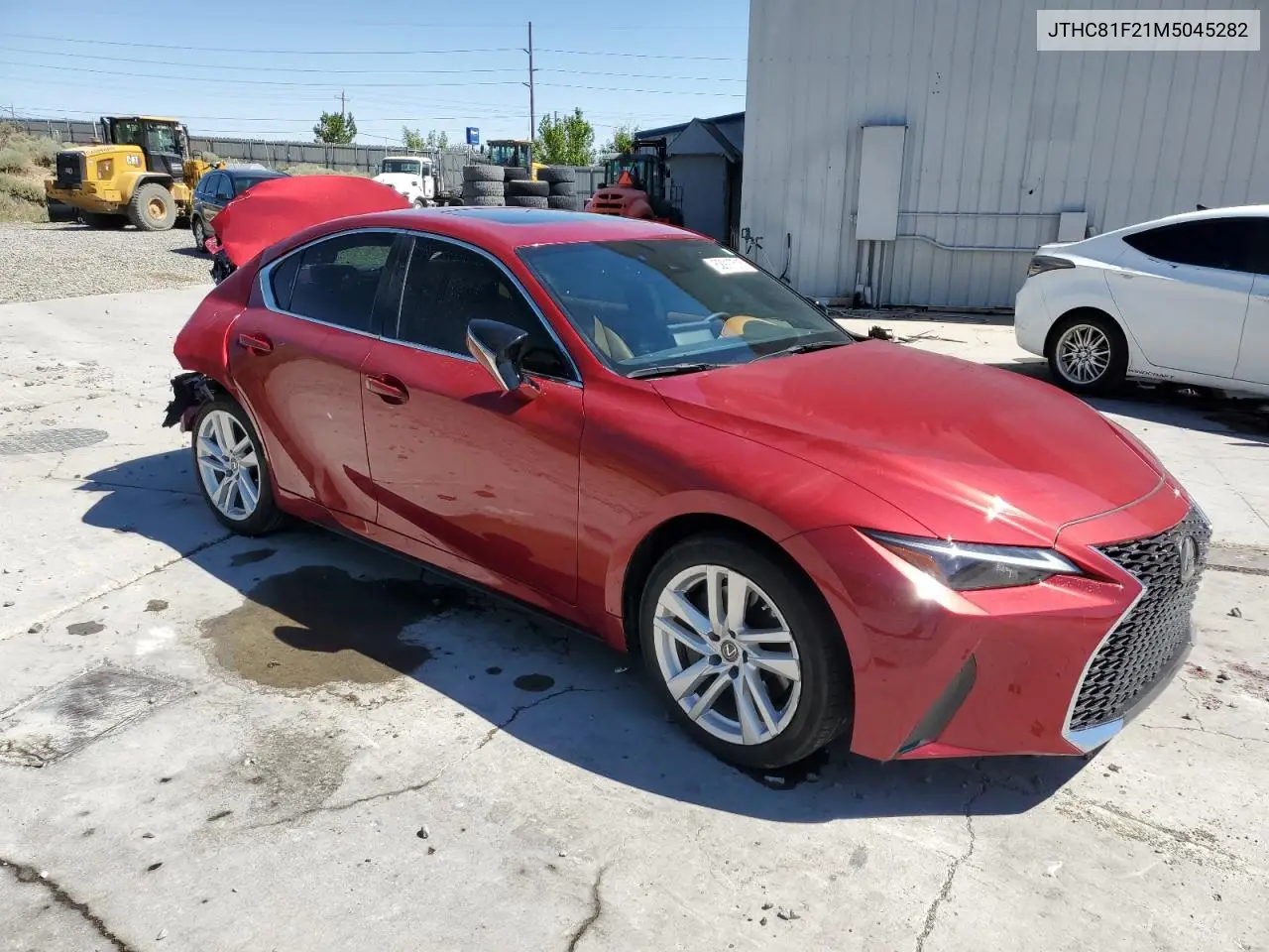 2021 Lexus Is 300 VIN: JTHC81F21M5045282 Lot: 62917515