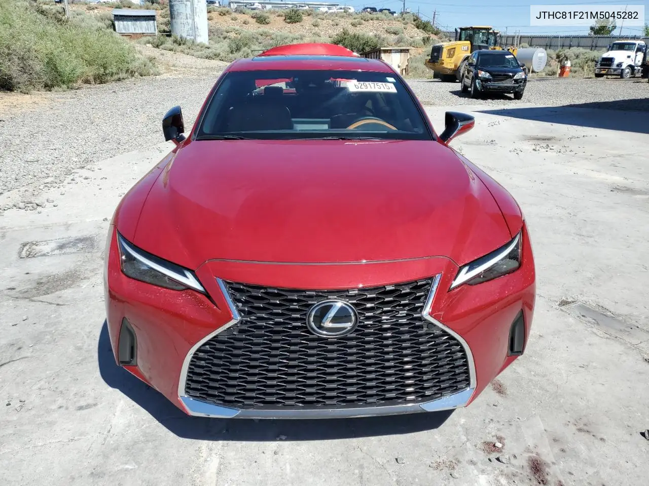 2021 Lexus Is 300 VIN: JTHC81F21M5045282 Lot: 62917515