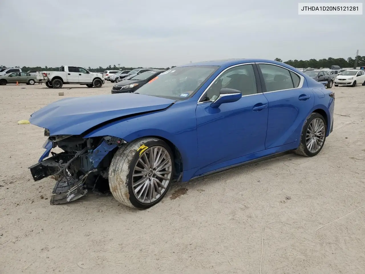 2022 Lexus Is 300 VIN: JTHDA1D20N5121281 Lot: 50661515