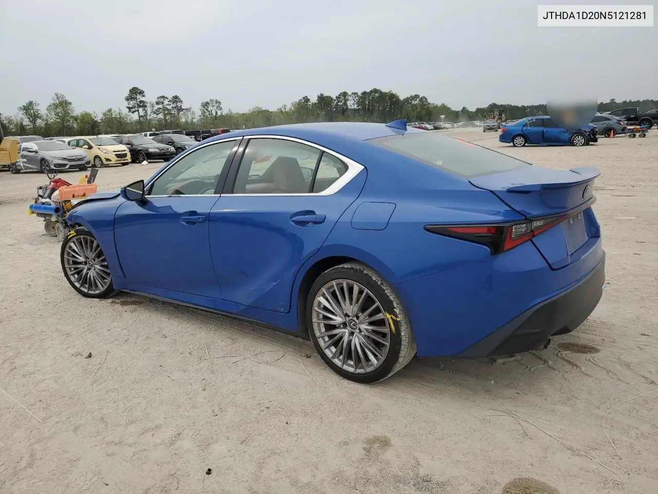 2022 Lexus Is 300 VIN: JTHDA1D20N5121281 Lot: 50661515