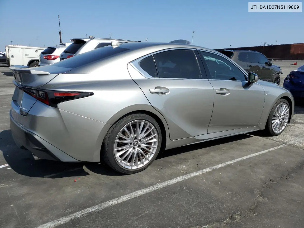 2022 Lexus Is 300 VIN: JTHDA1D27N5119009 Lot: 54622045