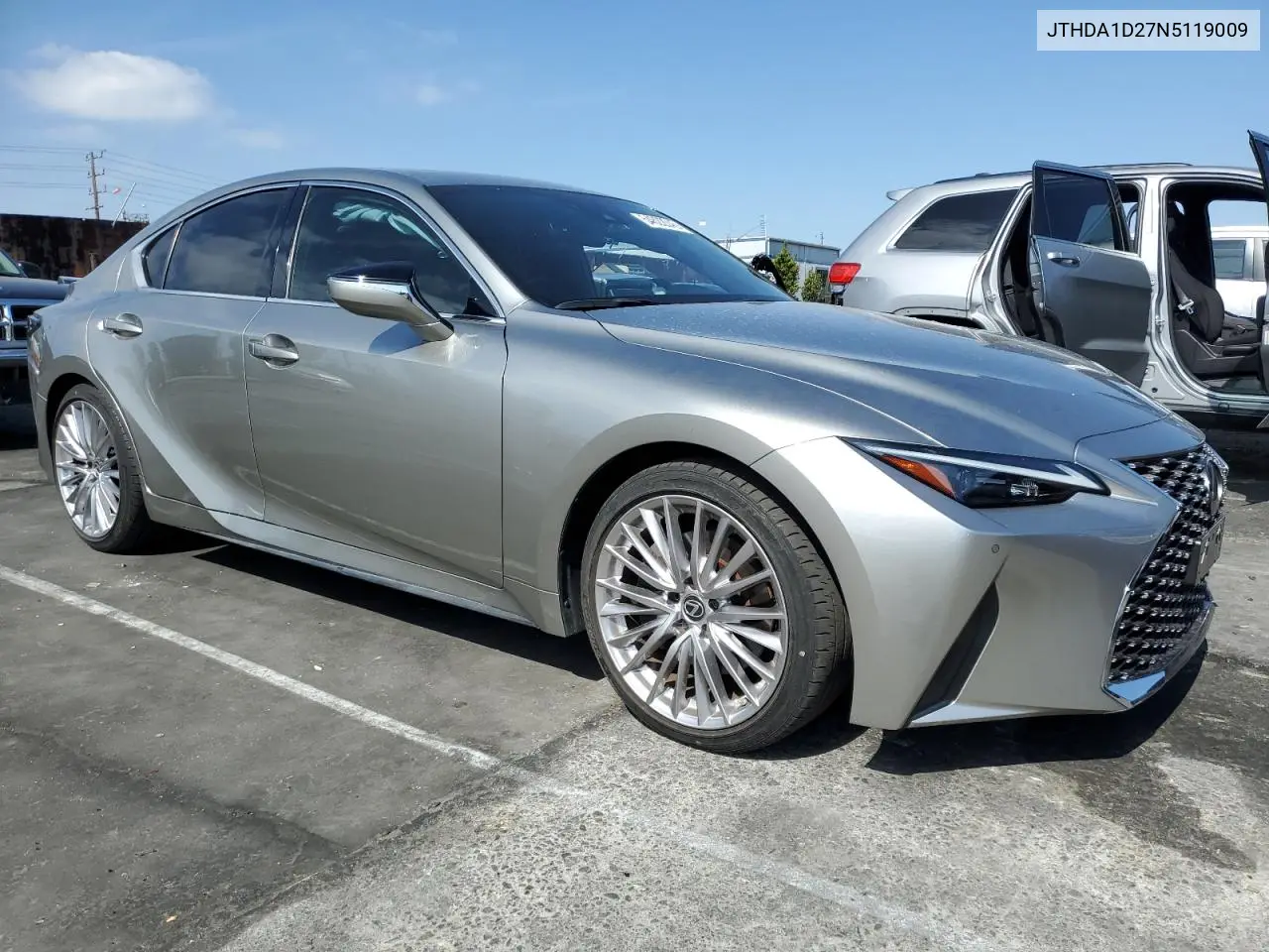 2022 Lexus Is 300 VIN: JTHDA1D27N5119009 Lot: 54622045