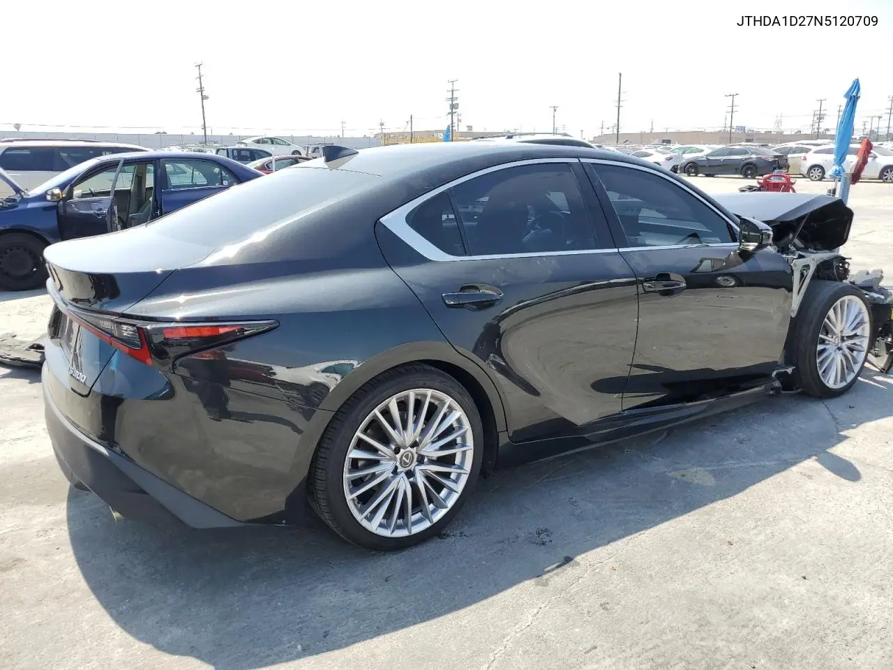 2022 Lexus Is 300 VIN: JTHDA1D27N5120709 Lot: 55264735