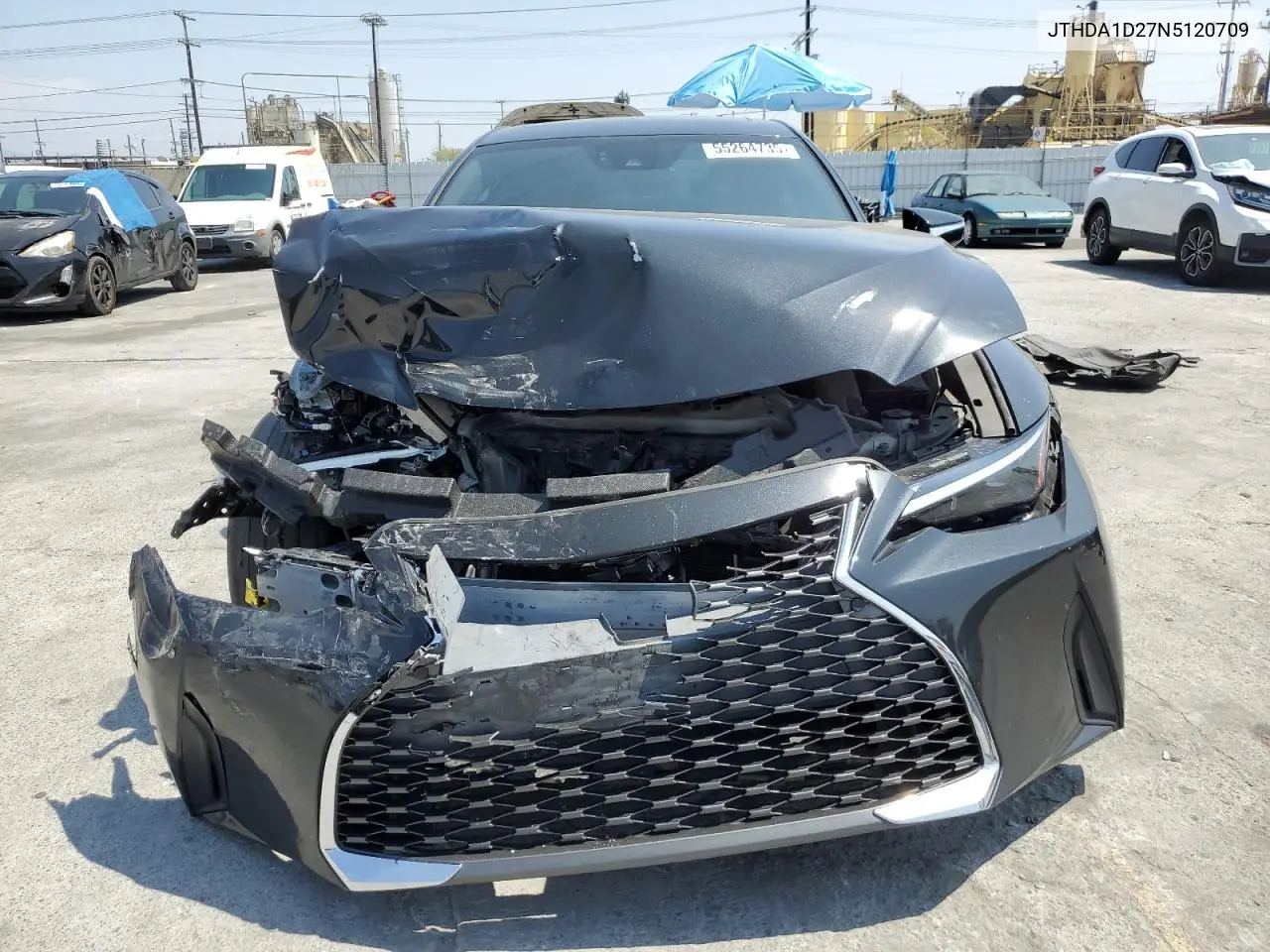 2022 Lexus Is 300 VIN: JTHDA1D27N5120709 Lot: 55264735