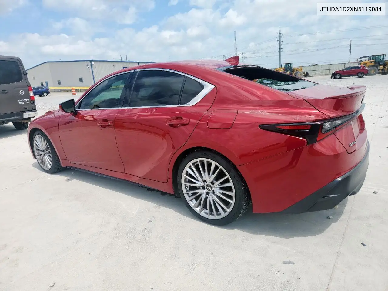2022 Lexus Is 300 VIN: JTHDA1D2XN5119084 Lot: 61237065