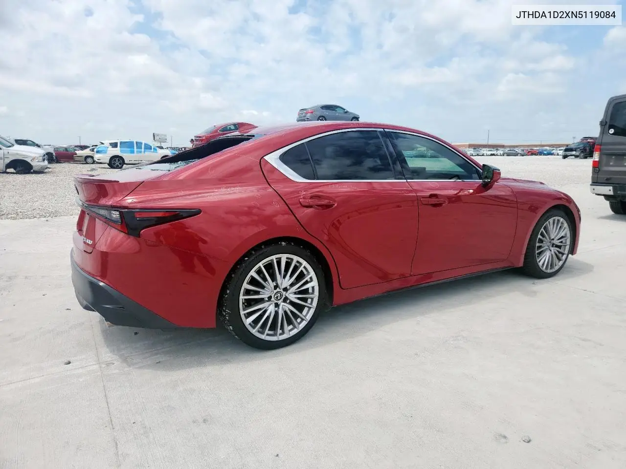 2022 Lexus Is 300 VIN: JTHDA1D2XN5119084 Lot: 61237065