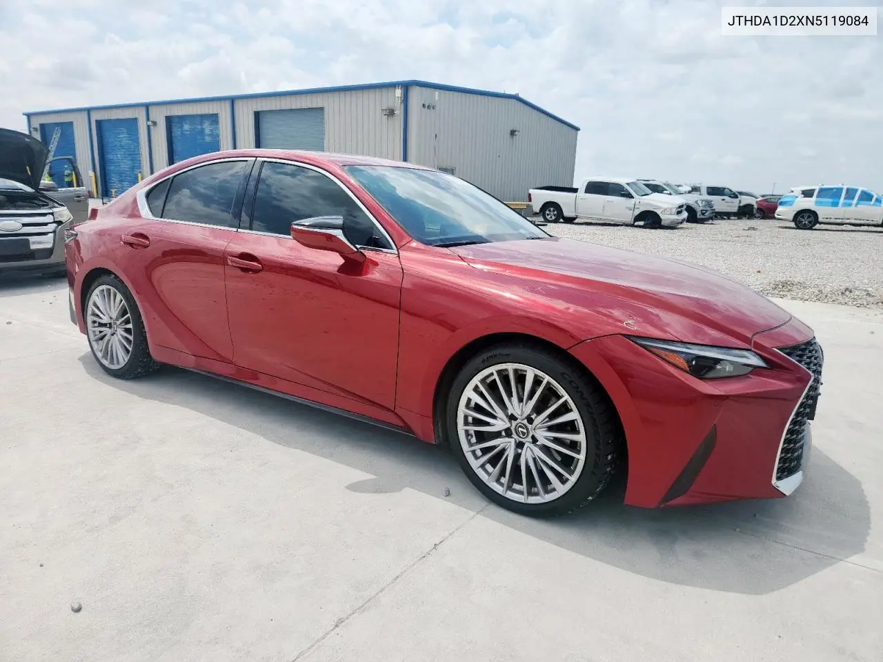 2022 Lexus Is 300 VIN: JTHDA1D2XN5119084 Lot: 61237065