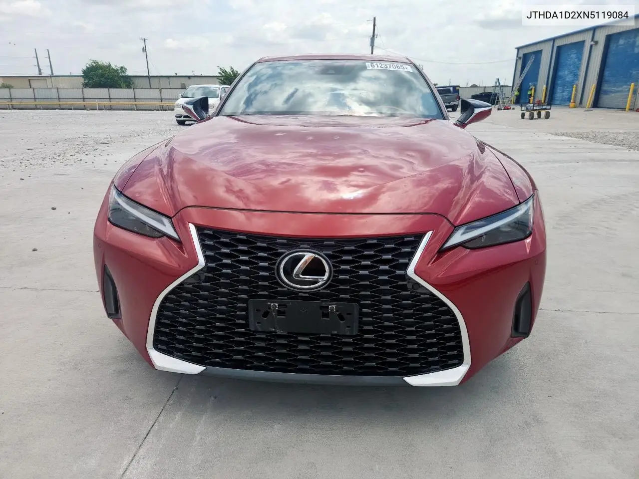 2022 Lexus Is 300 VIN: JTHDA1D2XN5119084 Lot: 61237065